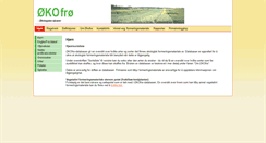 Desktop Screenshot of okofro.no